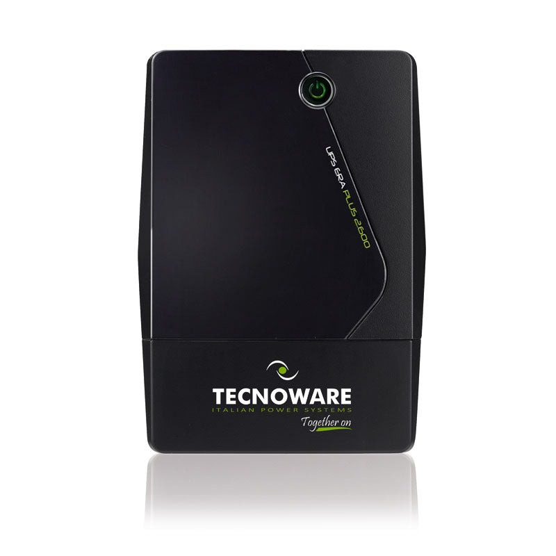 UPS Tecnoware "ERA PLUS", Line int., mini Tower, AVR, IEC x 6, back-up 10 - 90 min. "FGCERAPL2602IEC"