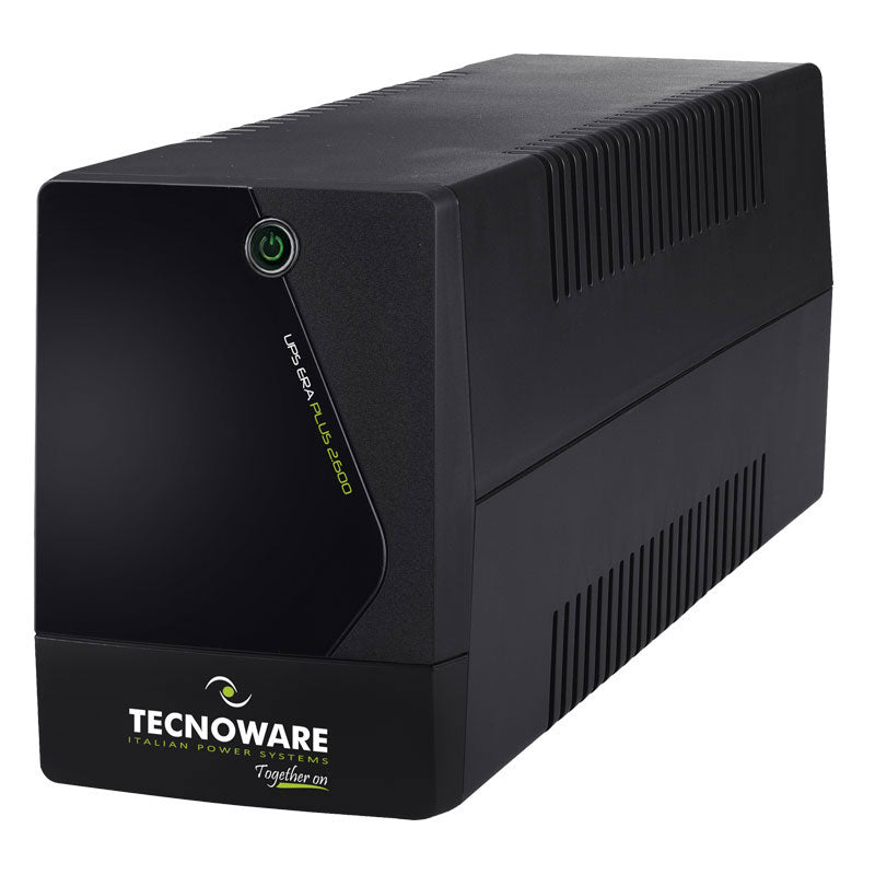 UPS Tecnoware "ERA PLUS", Line int., mini Tower, AVR, IEC x 6, back-up 10 - 90 min. "FGCERAPL2602IEC"