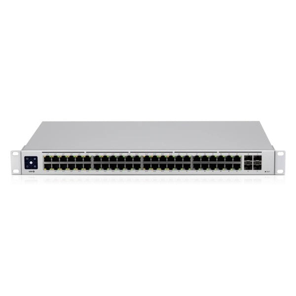 SWITCH PoE UBIQUITI, port Gigabit x 48, SFP SFP x 4, managed, rackabil, "USW-48-POE"