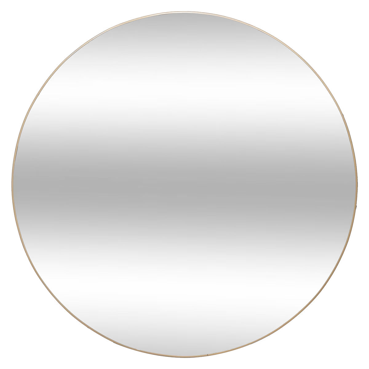 Oglinda rotunda Atmosphera Alice, diametru 110 cm, rama auriu