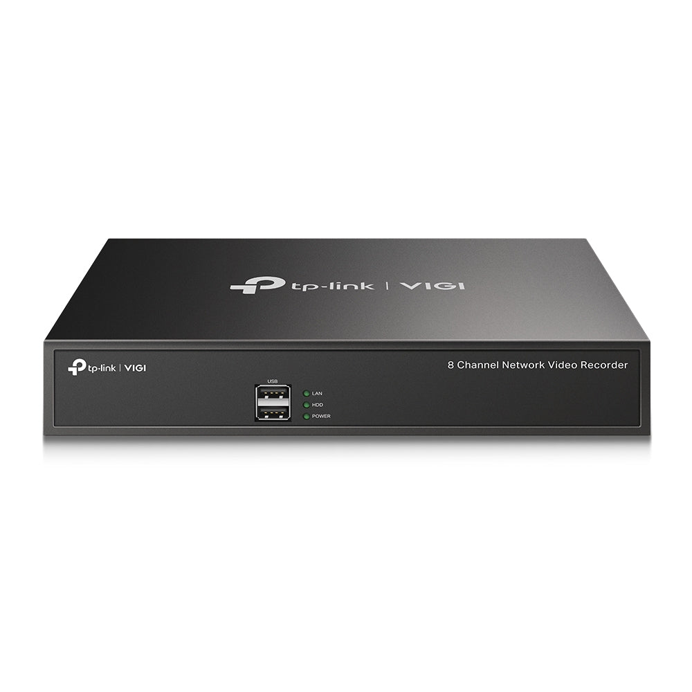 NVR TP-Link VIGI, 8 canale, capacitate max 10 TB, porturi HDMI | VGA | Retea RJ45 | 2 x USB 2.0, "VIGI NVR1008H"