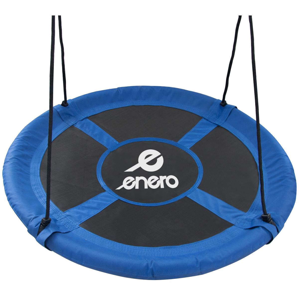 Leagan tip cuib, diametru XXL 110 cm, inaltime reglabila, maxim 150 kg, albastru