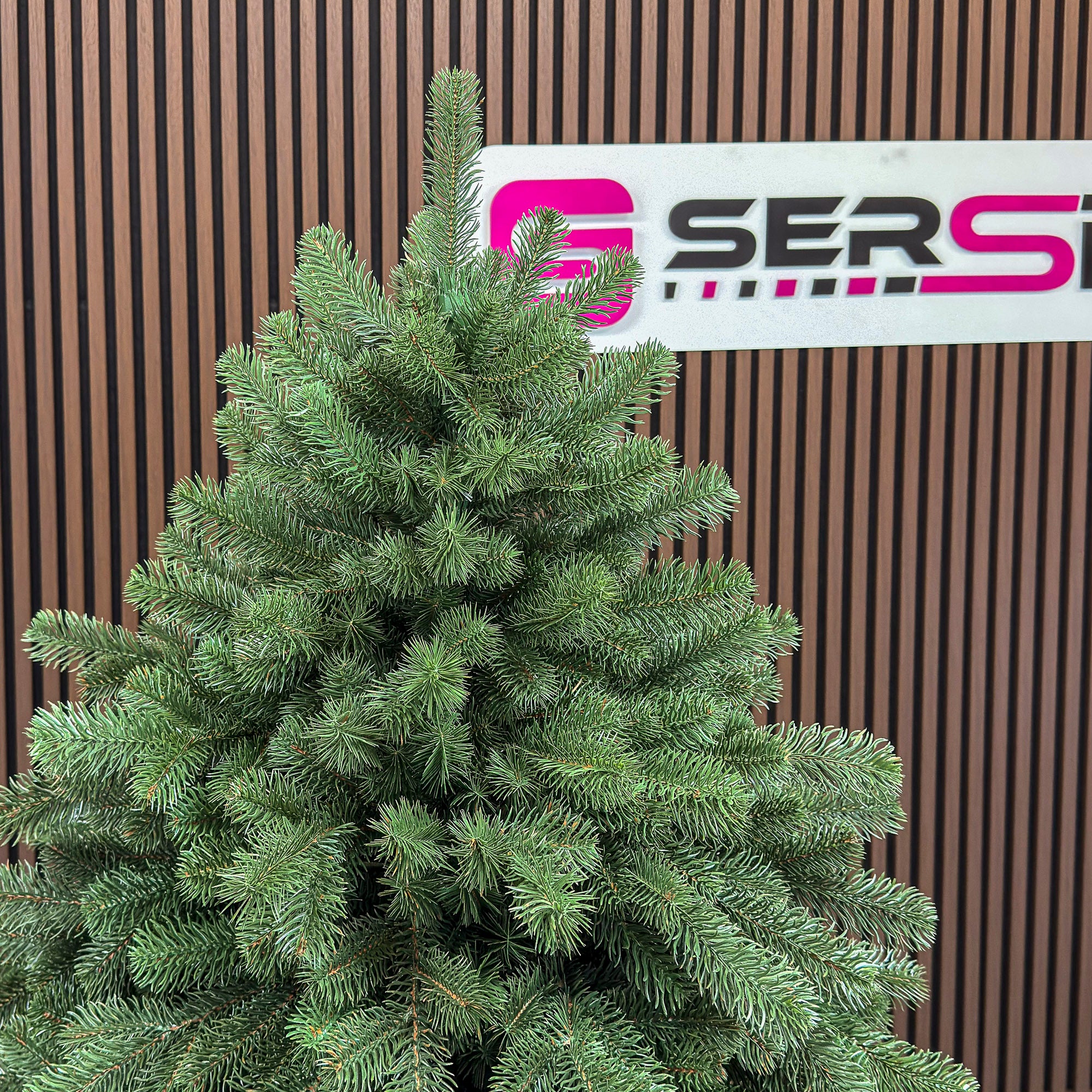 Brad artificial Christmas Deluxe by Sersimo, Versailles Select, integral 3D, 210 cm