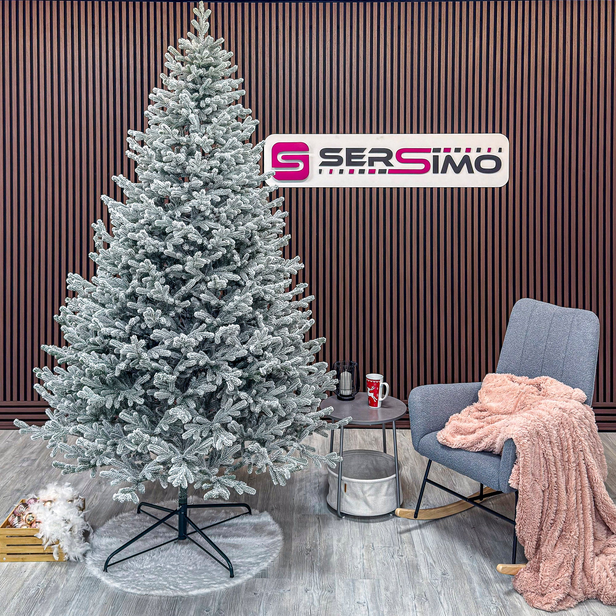 Brad artificial Christmas Deluxe by Sersimo, Viena nins, 3D, 250cm