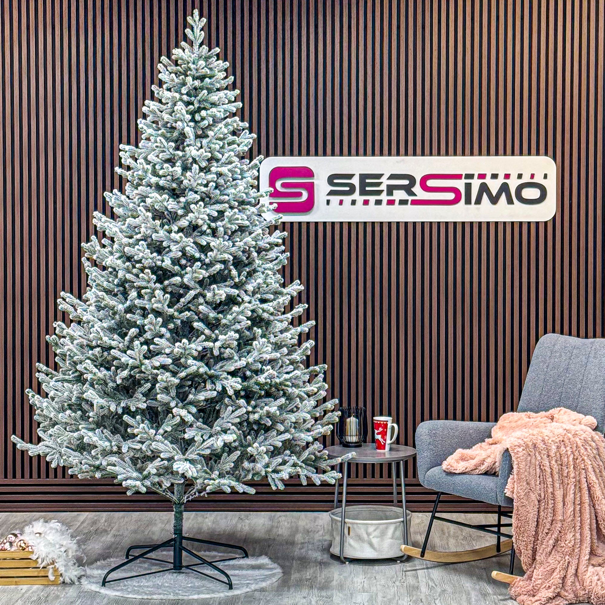 Brad artificial Christmas Deluxe by Sersimo, Viena nins, 3D, 250cm