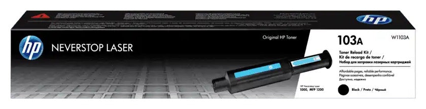 Toner Original HP Black, nr.103A, pentru NeverStop LaserJet 1000|1200, 2.5K, , "W1103A"