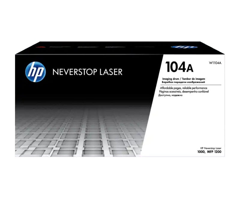 Drum Unit Original HP Black, nr.104A, pentru NeverStop LaserJet 1000|1200, 20K, , "W1104A"