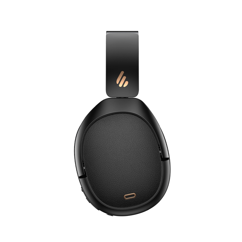 CASTI Edifier, wireless, standard, utilizare multimedia, smartphone, microfon pe casca,conectare prin Bluetooth 5.3,480mAh,driver 40mm, pliabile,ANC,USB-C, negru, "WH950NB-BK"