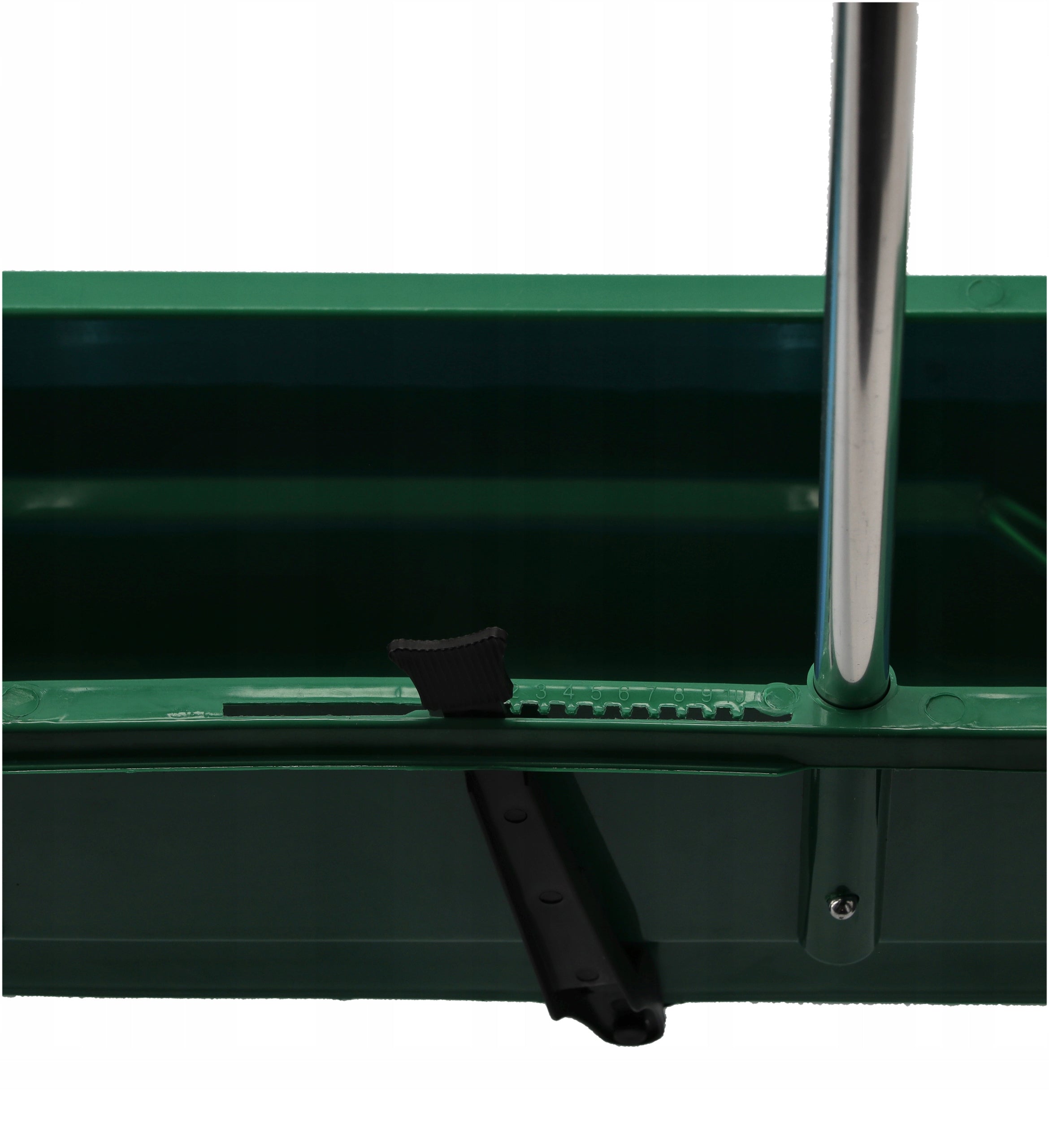 Distribuitor manual pentru seminte si ingrasamant cu reglaj 10 trepte, rezervor 12 litri, 110x57 cm
