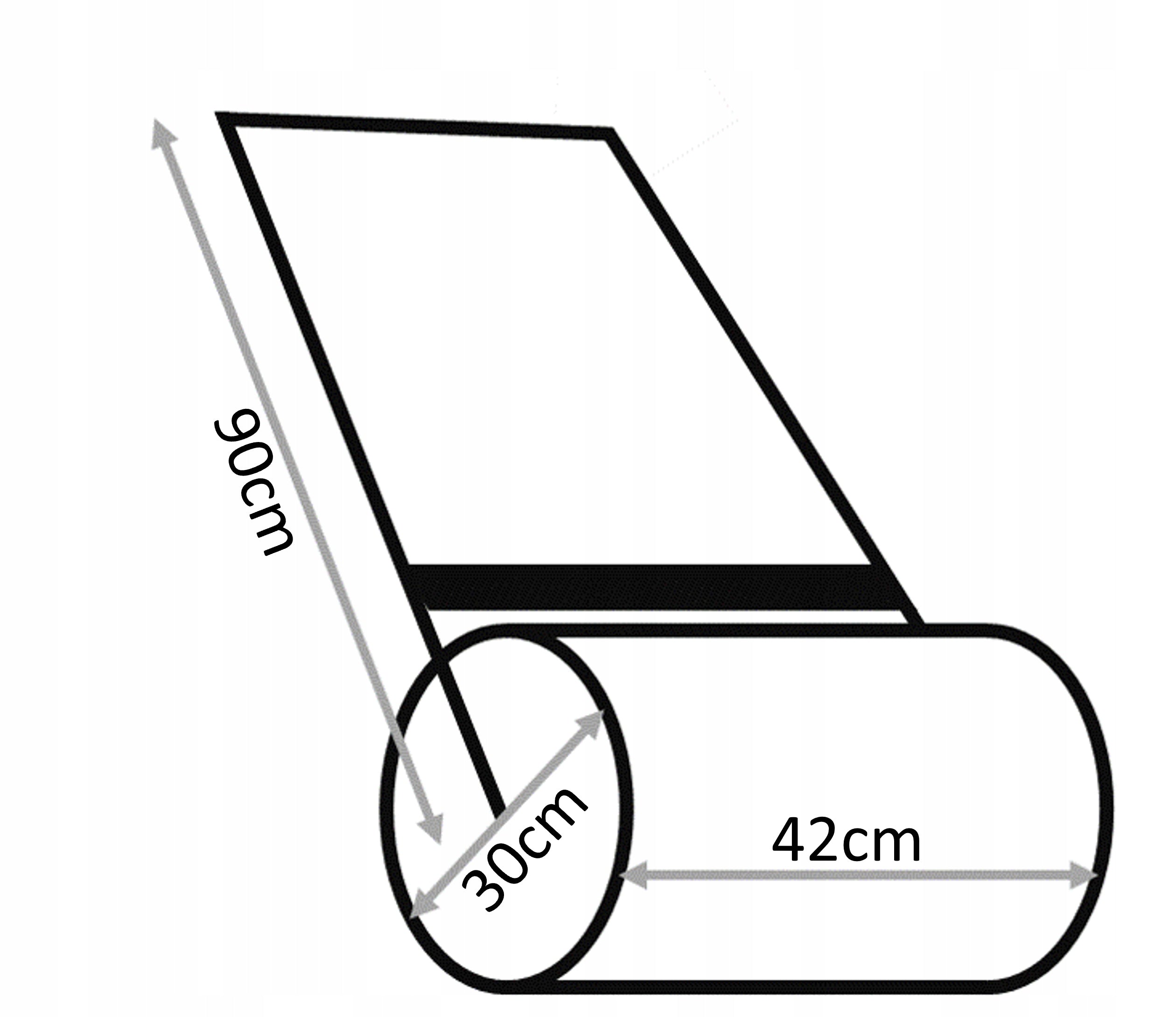 Rola manuala tavalug pentru nivelare gazon, metal, rezervor umplere apa sau nisip, latime lucru 42 cm, diametru 30 cm