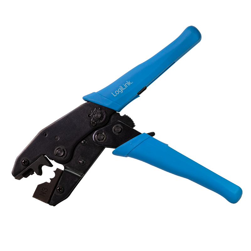 CLESTE sertizare mufe, LOGILINK, functii: sertizare mufe, RJ45 Cat6a/Cat7, pt. cablu 7-8mm, compatibil cu MP0030, MP0033 si MP0048, albastru, "WZ0039"