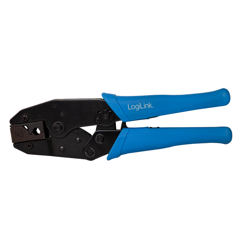 CLESTE sertizare mufe, LOGILINK, functii: sertizare mufe, RJ45 Cat6a/Cat7, pt. cablu 7-8mm, compatibil cu MP0030, MP0033 si MP0048, albastru, "WZ0039"