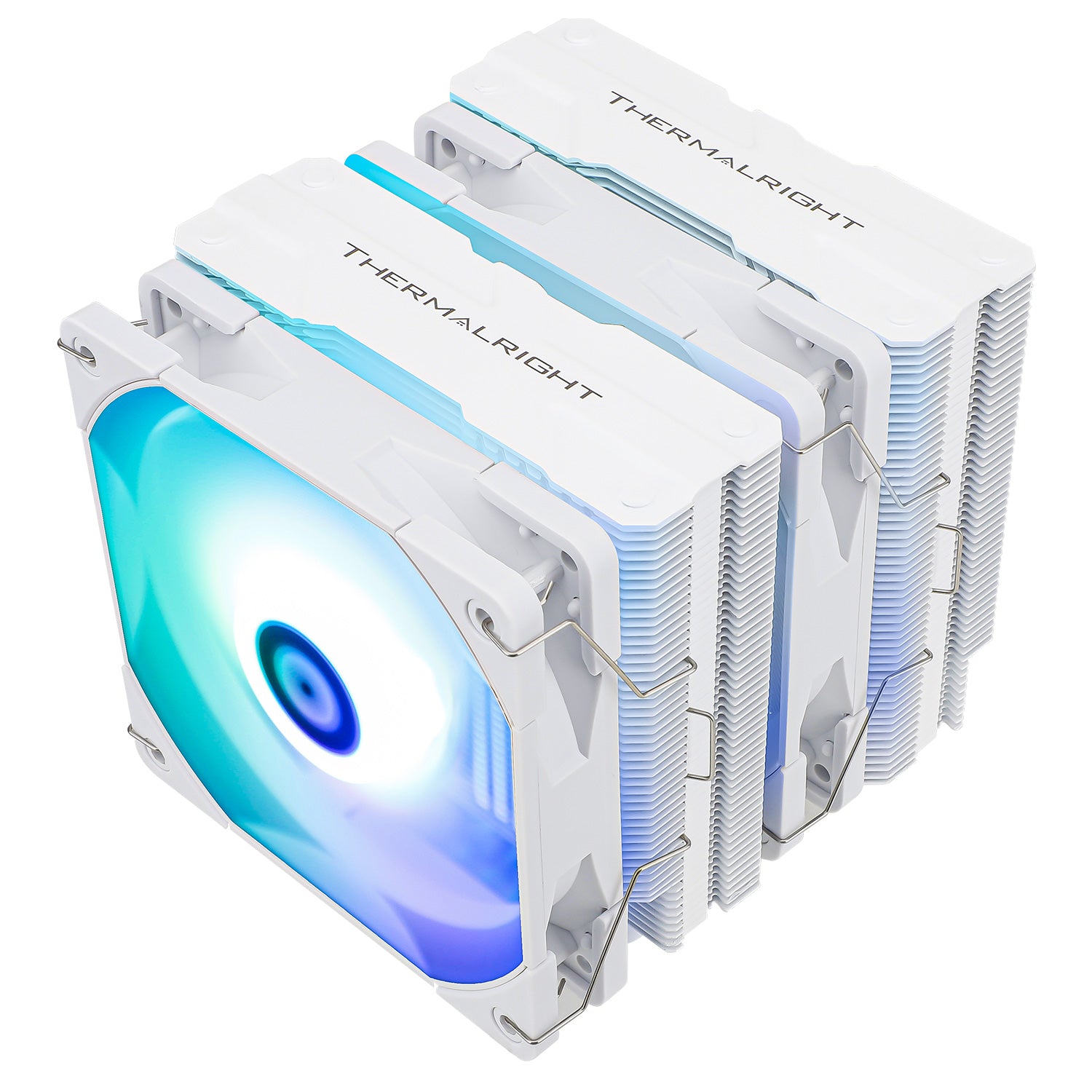 COOLER Thermalright "Peerless Assassin 120 White ARGB" dual tower ,skt. Intel si AMD, racire cu aer, vent. 2 x 120mm, 1550 rpm, 6 heatpipes, inaltime 157mm, ARGB,"Peerless Assassin 120 White ARGB"