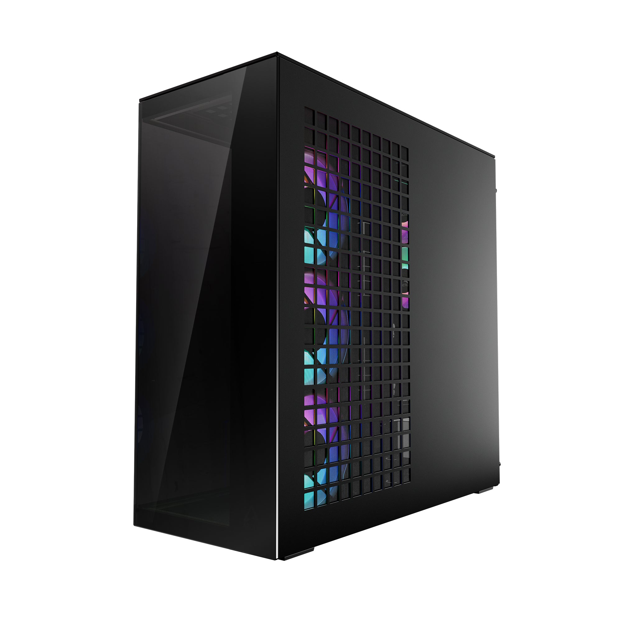 CARCASA Arctic "Xtender Mirror BK", mid tower, max 8xfan, 3xP14 ProR ARGB si 2xP12Pro ARGB instalate, PSU shroud 24 LED ARGB, USB-C x 1, USB 3.2 x 2, audio+mic, 7 sloturi expans, negru, "ACPCC00018A"
