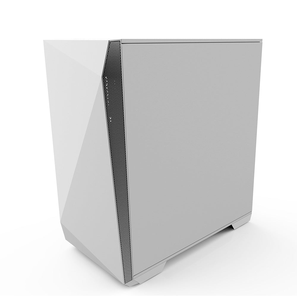 CARCASA Zalman "Z1 Iceberg", mini tower, , fara sursa, suporta 5xfan, 3xfan inclus, , USB 3.1 gen1 x 2, USB 2.0 x 1, audio+mic, 4 sloturi expansiune, alb, "Z1 Iceberg White"