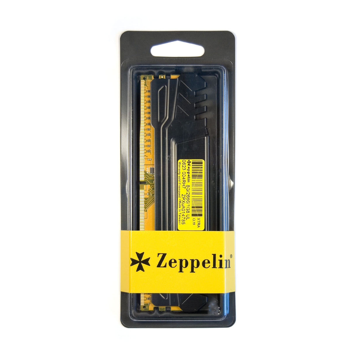 MEMORIE DDR Zeppelin DDR4 8GB frecventa 2666 MHz, 1 modul, radiator, retail 
