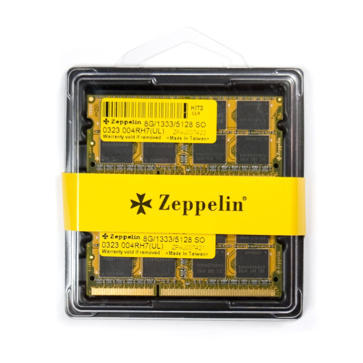 MEMORIE SODIMM Zeppelin DDR3 16GB frecventa 1333 MHz, (kit 2 x 8GB), retail 