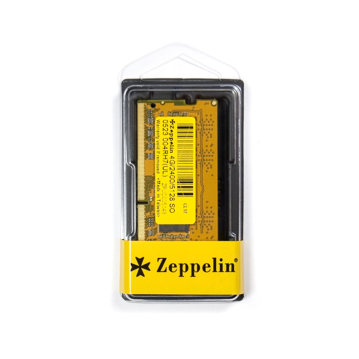 MEMORIE SODIMM Zeppelin DDR4 4GB frecventa 2400 MHz, retail 