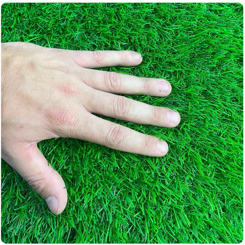 Covor Iarba Artificiala, Tip Gazon, Verde, 20 mm, 5 mp, 100×500 cm