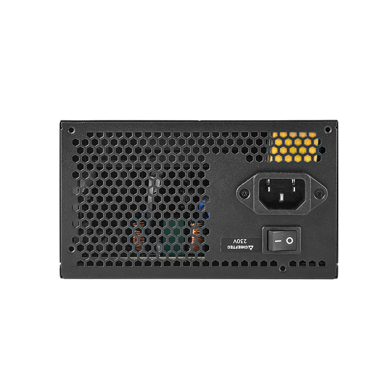 SURSA Chieftec EON series 600 W, non-modulara, certificare 80 Plus, ventilator 120mm, PCI-E 6+2 pin x 2, SATA x 4, "ZPU-600S"