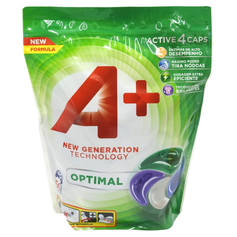 A, Detergent Capsule 56 buc Optimal