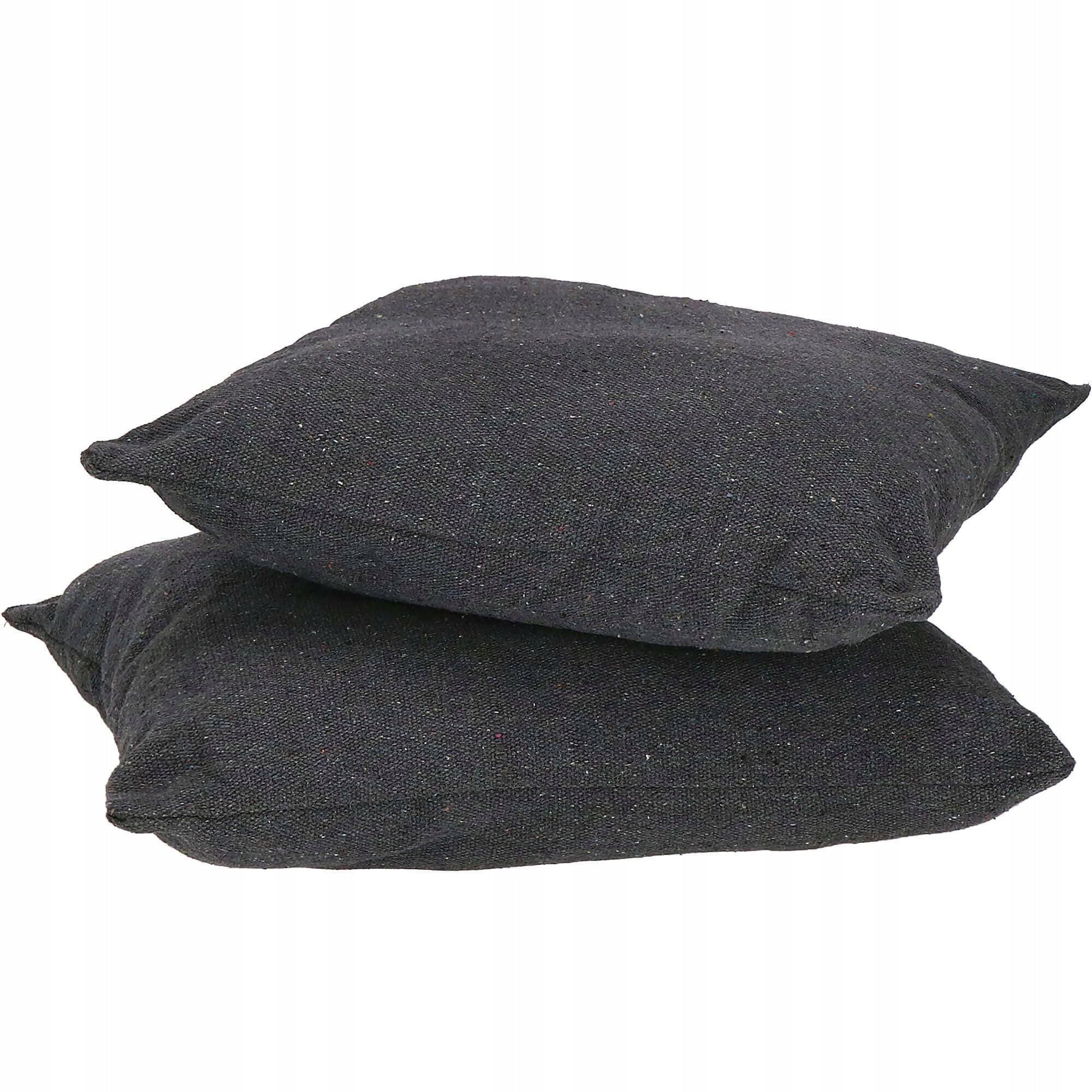 Hamac tip leagan suspendat pentru casa sau gradina HM19, gri deschis cu perne, 130x100cm, 150kg