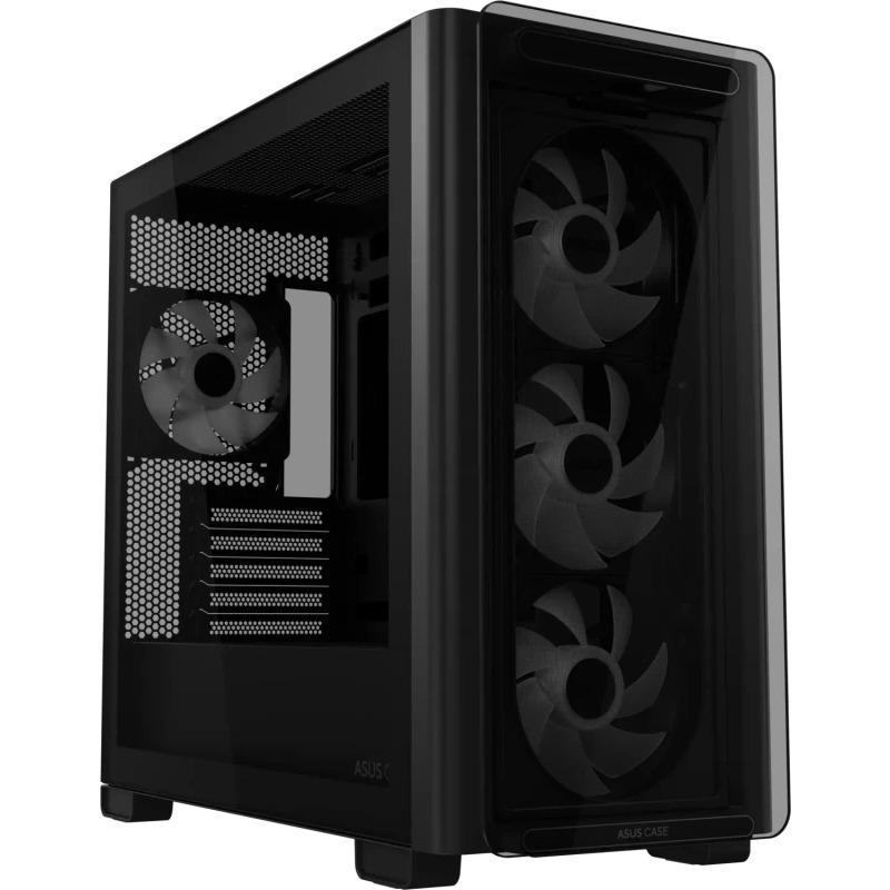 Carcasa Asus A23 PLUS TG ARGB BLACK "A23 PLUS TG ARGB BLACK"