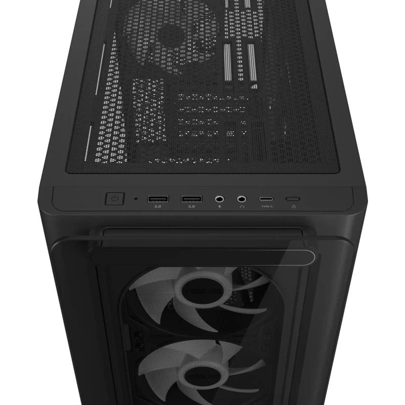 Carcasa Asus A23 PLUS TG ARGB BLACK "A23 PLUS TG ARGB BLACK"