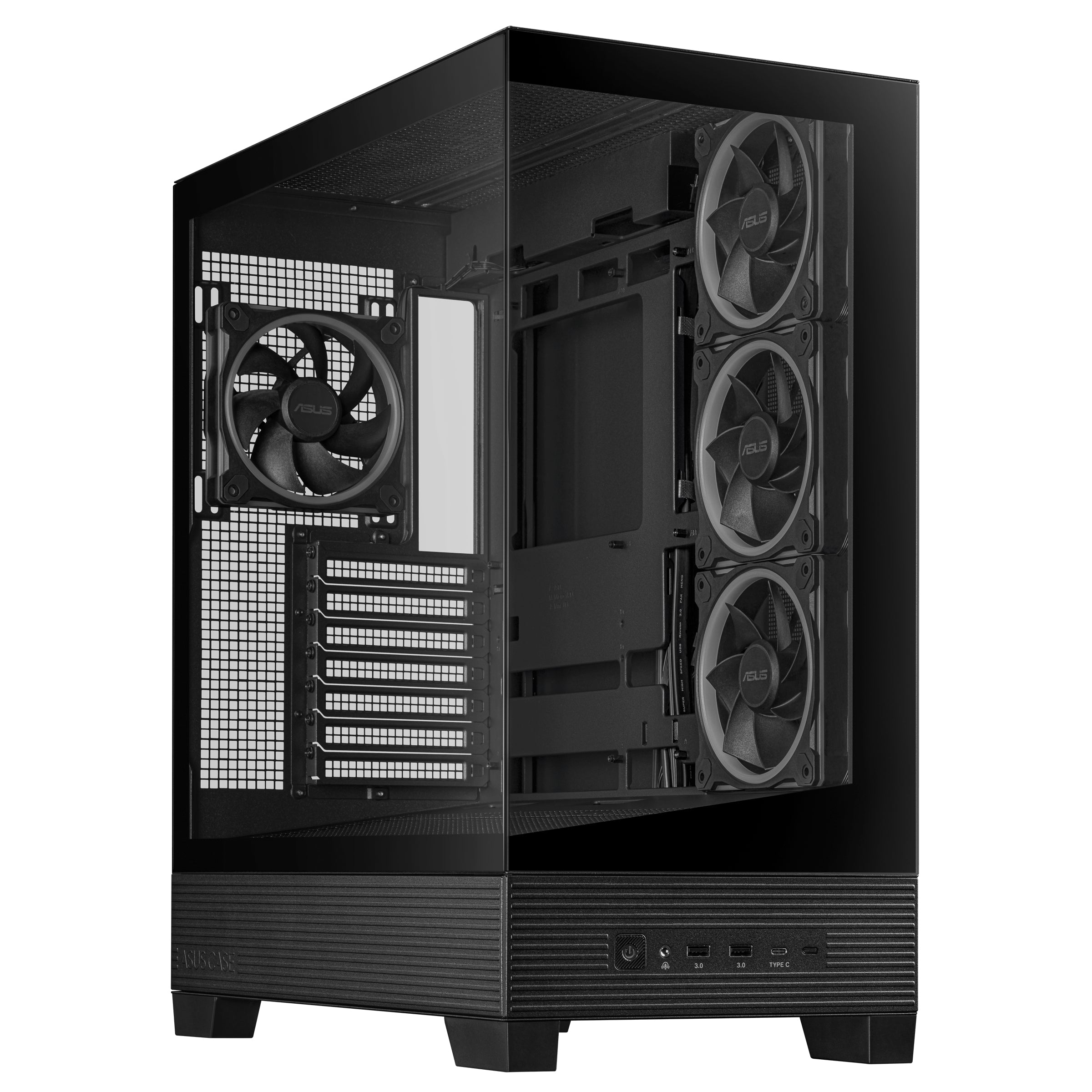 Carcasa Asus A31 PLUS ARGB BLACK "A31 PLUS TG ARGB BLACK"
