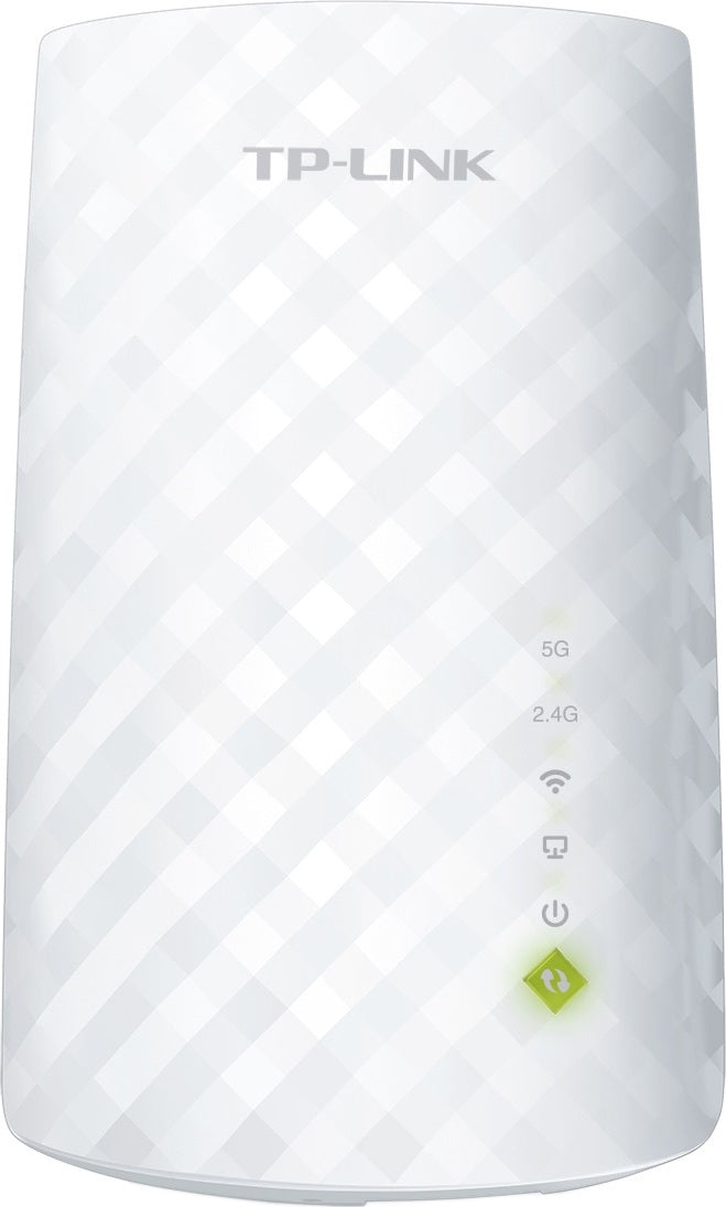 RANGE EXTENDER TP-LINK wireless 750Mbps, 1 port 10/100Mbps, 3 antene interne, dual band AC750, 2.4GHz &amp; 5GHz "RE200" 45505690