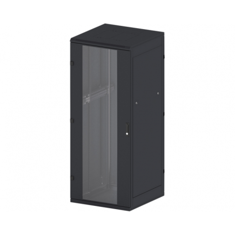 Triton Rack Podea 19 47U 800X1200 Negru (Rack de podea 19 Triton 47U 800x2000mm usa fata sticla panouri laterale/spate...)