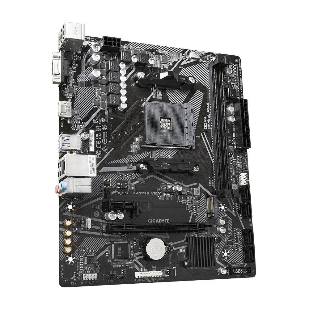MB Gigabyte A520M K V2 AM4 DDR4 "A520M K V2"