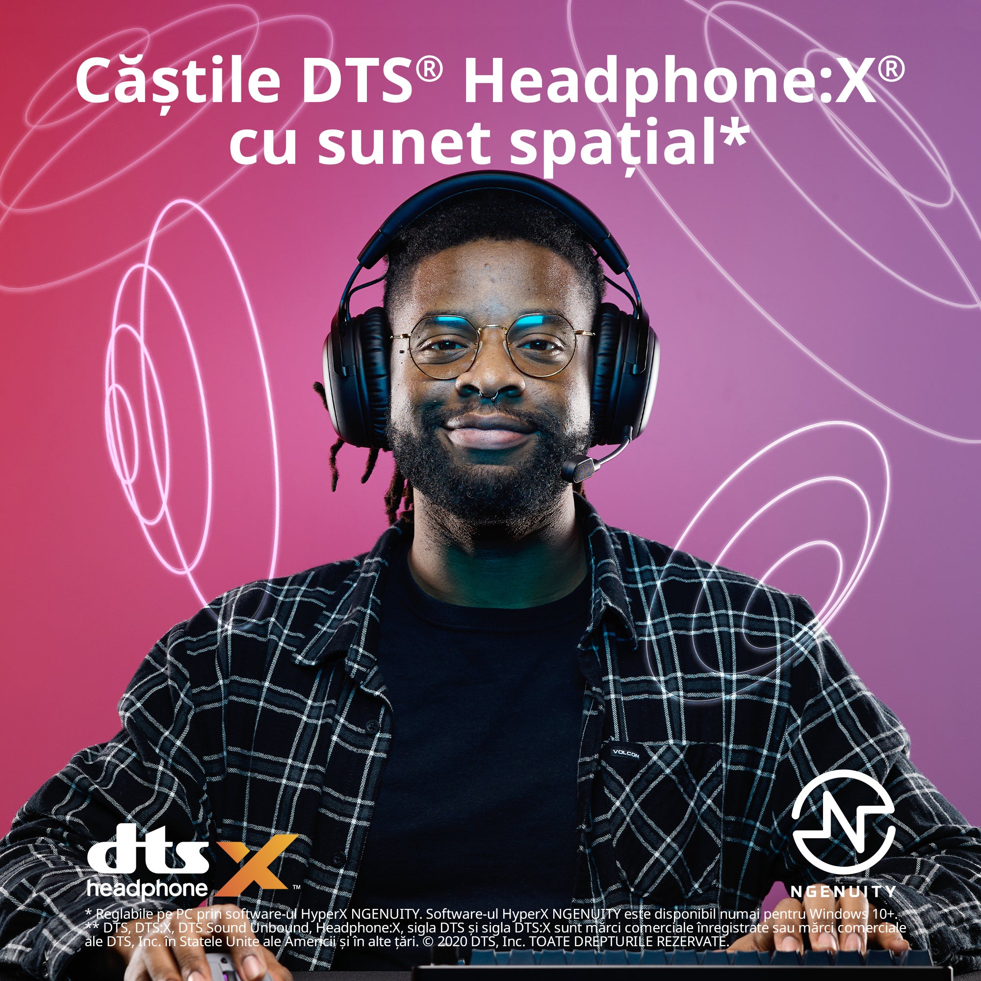 Casti HP HyperX Cloud III S WS,&nbsp;negru "A59YZAA"