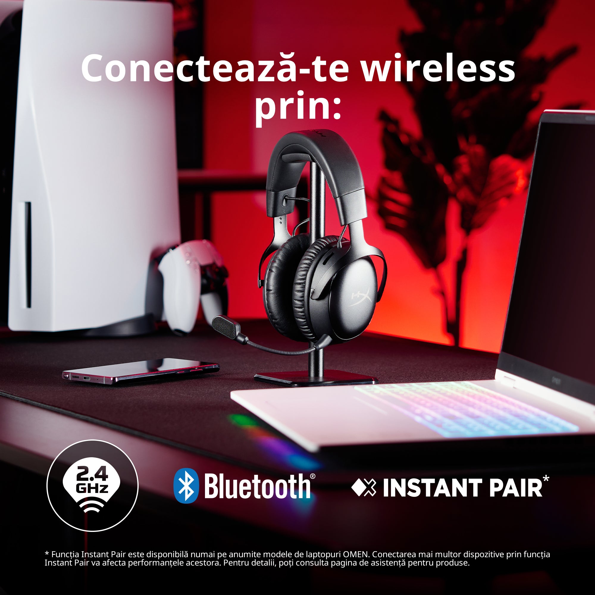 Casti HP HyperX Cloud III S WS,&nbsp;negru "A59YZAA"