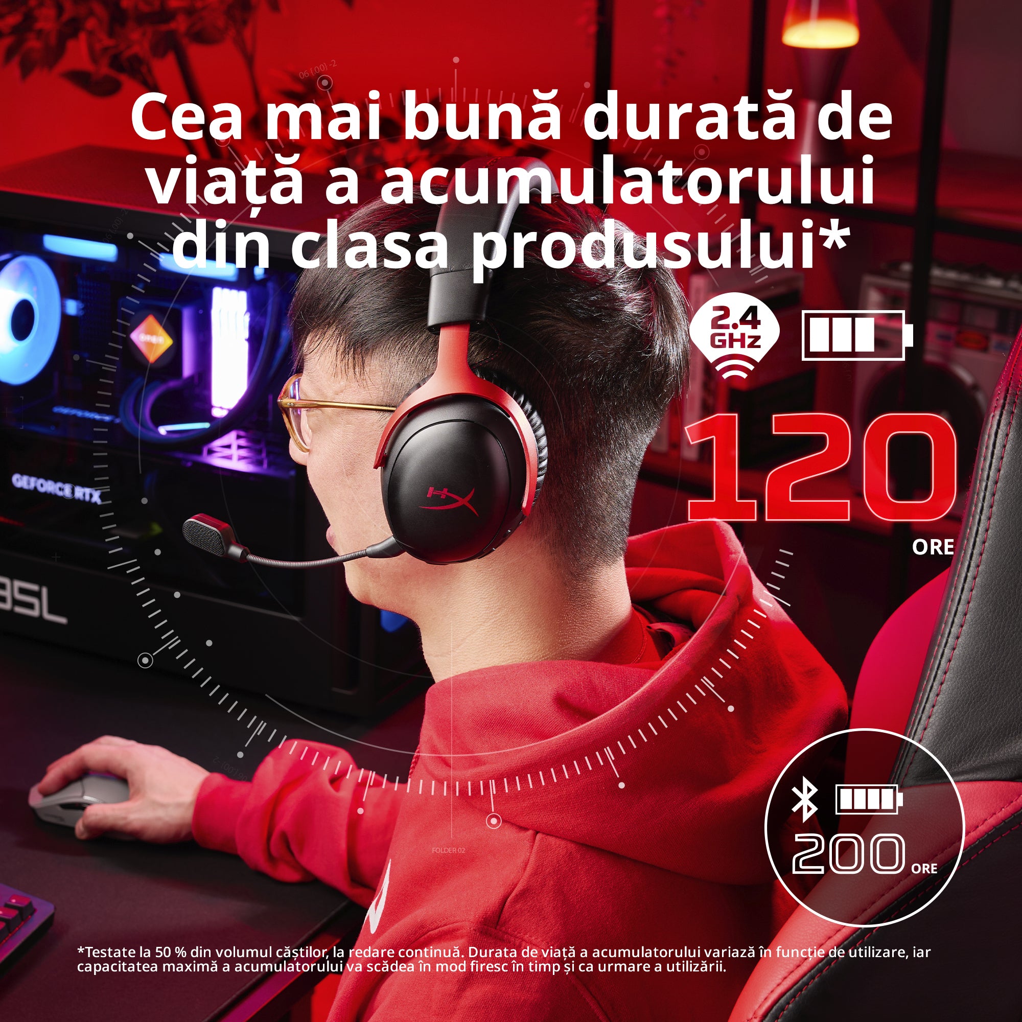Casti HP HyperX Cloud III S WS,&nbsp;negru "A59YZAA"