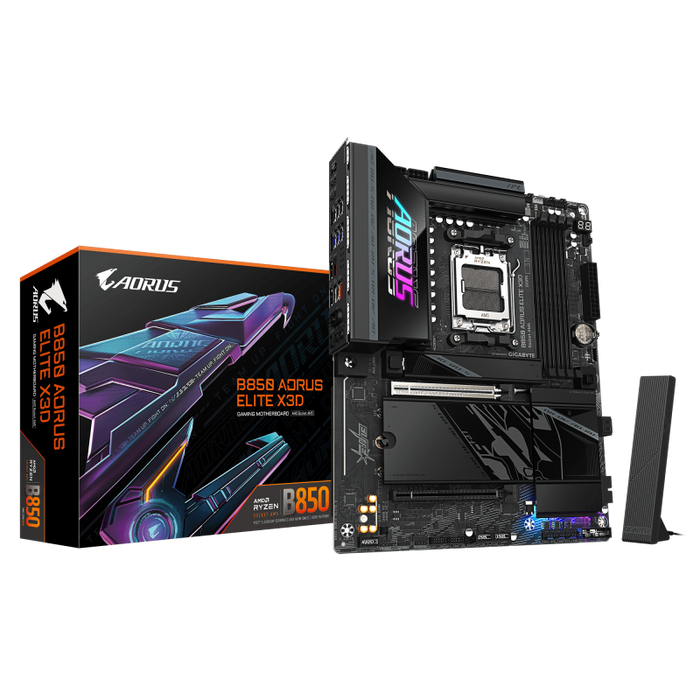 Placa de baza Gigabyte B850 AORUS ELITE X3D, Socket AM5, DDR5, ATX