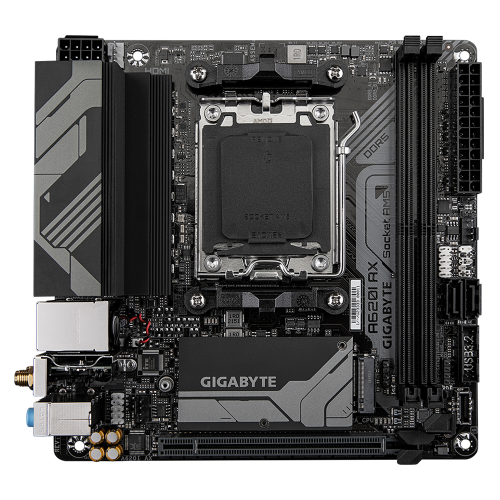 GIGABYTE A620I AX AM5 2xDDR5 4xSATA 1xM.2 mATX MB "A620I AX"