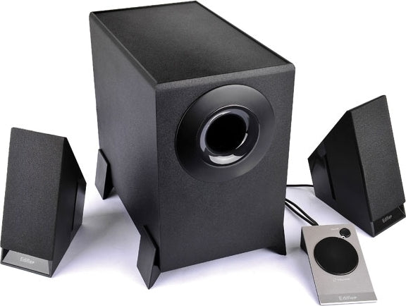 BOXE EDIFIER 2.1, RMS:8.5W(2x2W,1x4.5W),telecomanda pe fir,black;raport semnal-zgomot:85dBA,frecv rasp-sateliti:150Hz-20kHz,subwoofer:20Hz -170kHz, black,"M1360"-392150 M1360