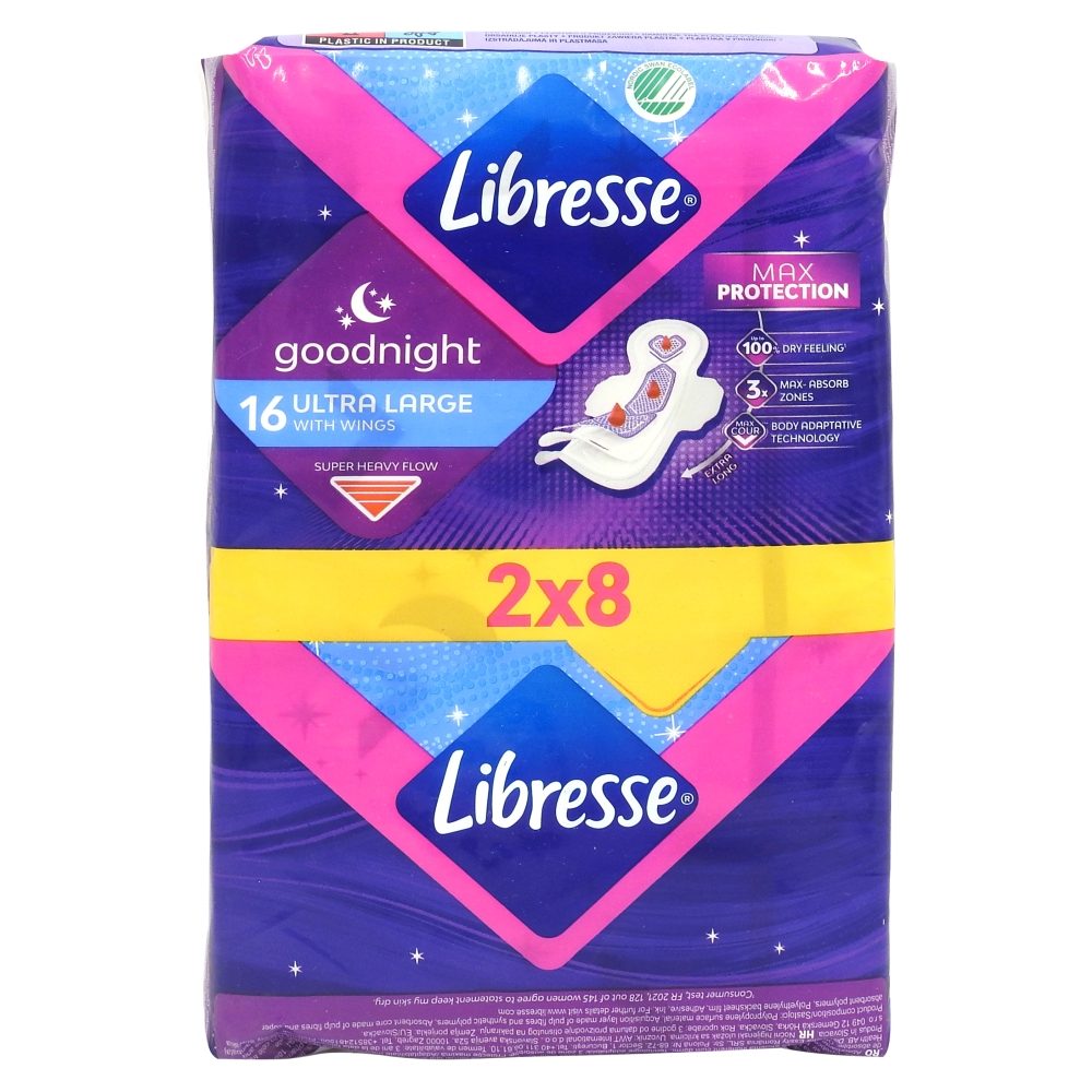 Absorbante, Libresse, 16 buc Maxi Goodnight