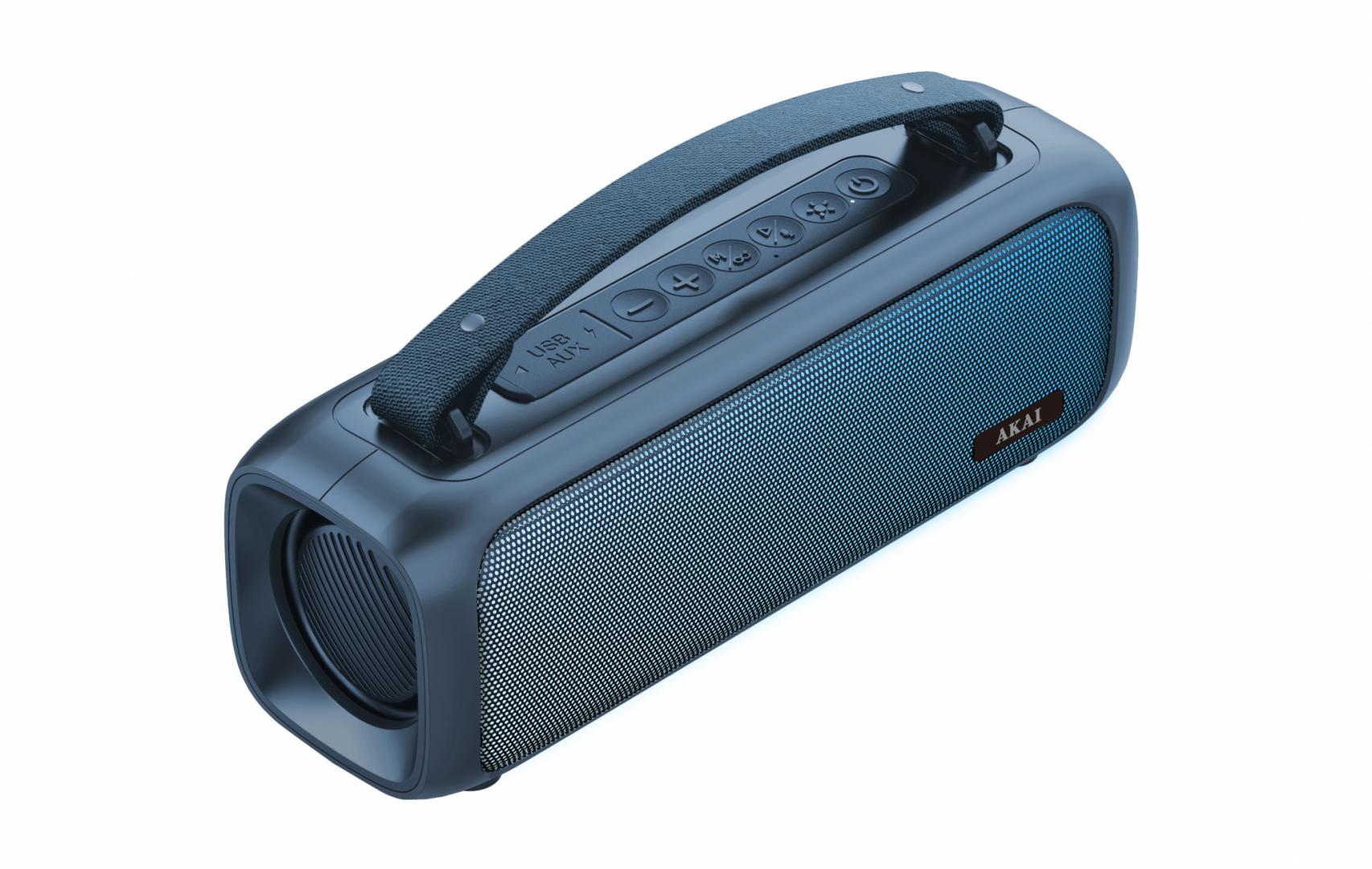 Boxa portabila Akai ABTS-08-BL 8W, albst "ABTS-08BL"