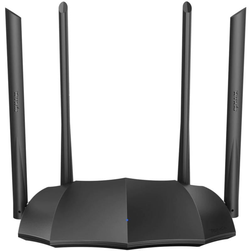 ROUTER Tenda wireless 1200Mbps, 1 x WAN Gigabit, 3 x LAN Gigabit, 4 antene externe, Dual Band AC1200 