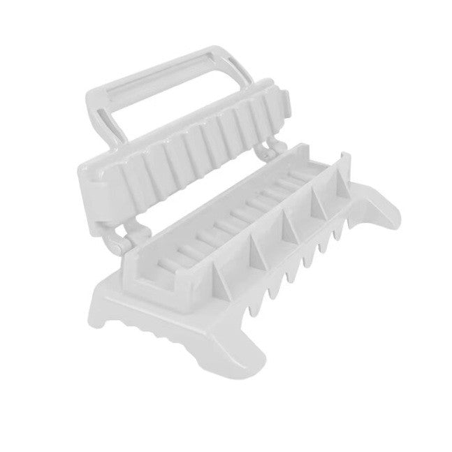 Presa pentru Carne, pentru Kebab, cu Maner, din ABS, 29 x 7.5 x 2.6 cm, Alb