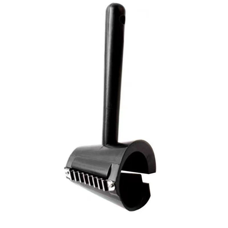 Accesoriu pentru Taiat in Forma de Spirala, Multifunctional pentru Legume, Cutit pentru Spirale, 16x5.5 cm, Negru