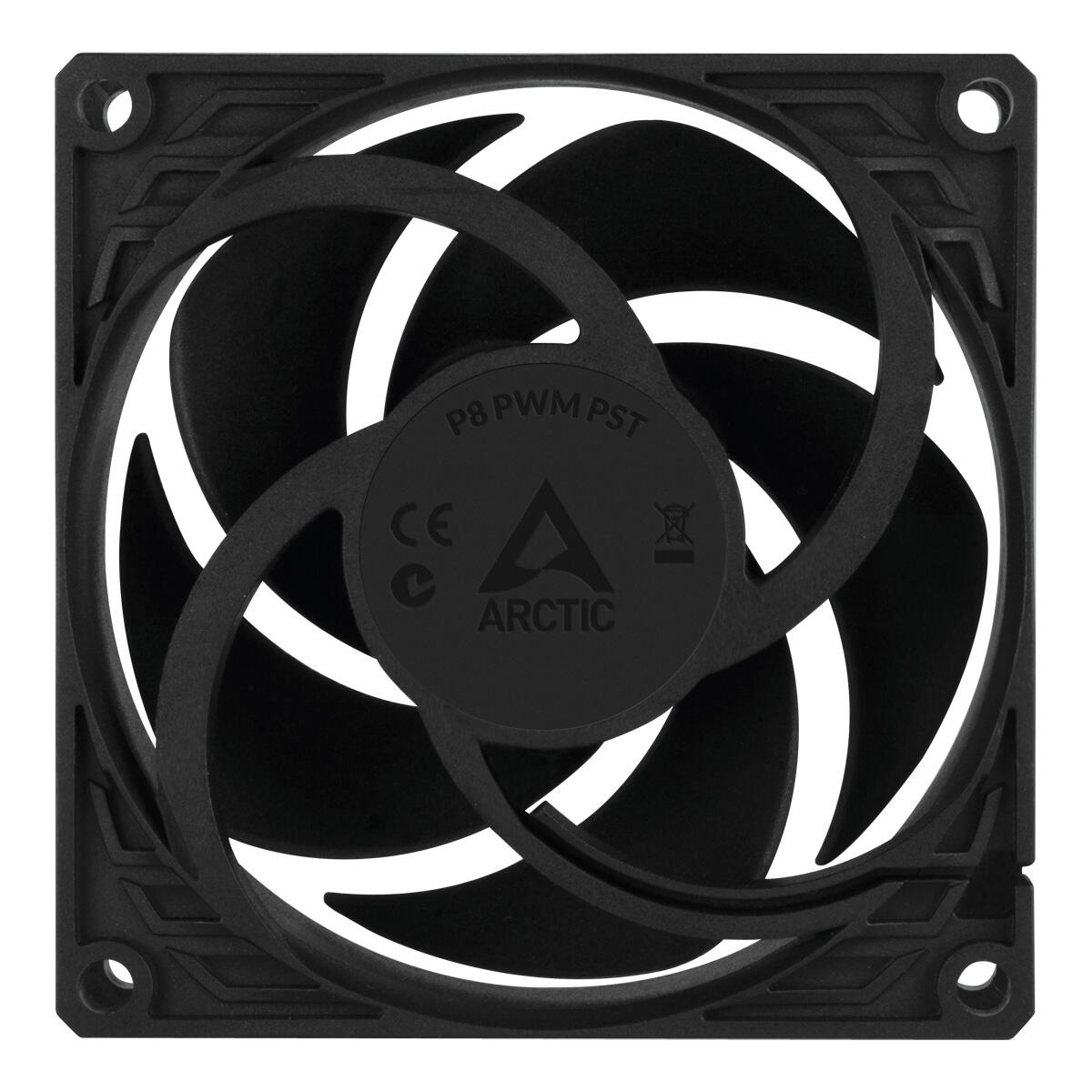 VENTILATOR ARCTIC PC, P8 PWM PST (Black),"ACFAN00150A"