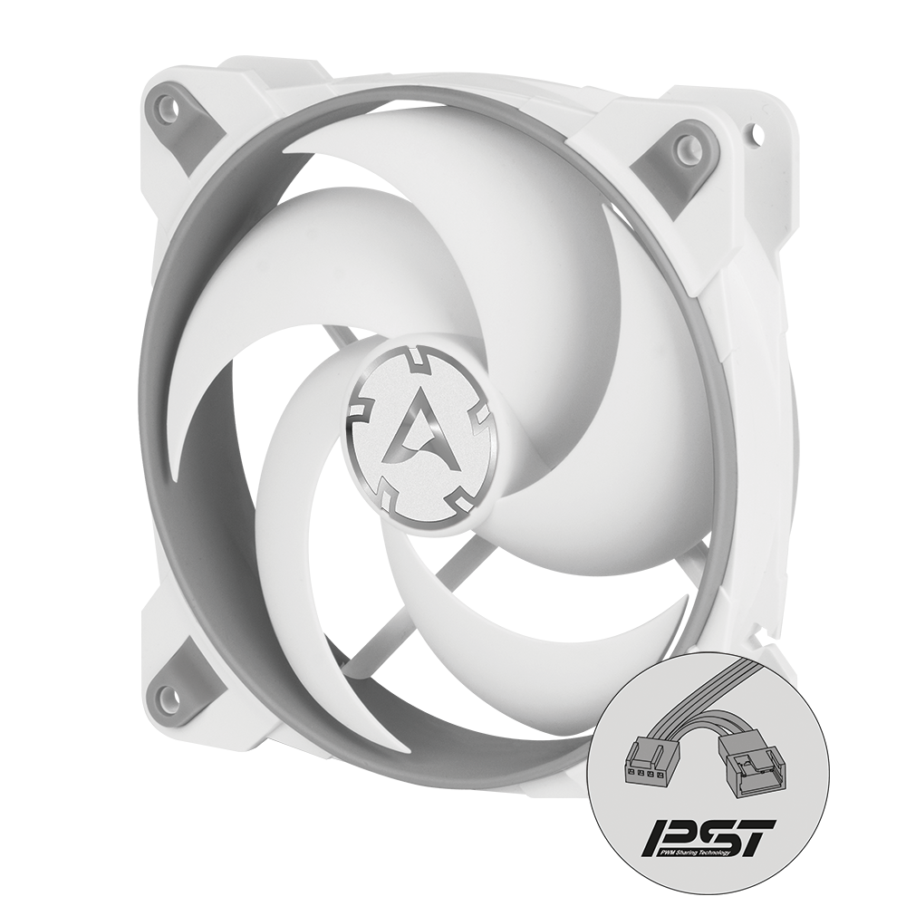 VENTILATOR ARCTIC PC, BIONIX P120 , 120x120x25mm, w/ PWM &amp; cablu PST, high static pressure, Grey/White, "ACFAN00167A"