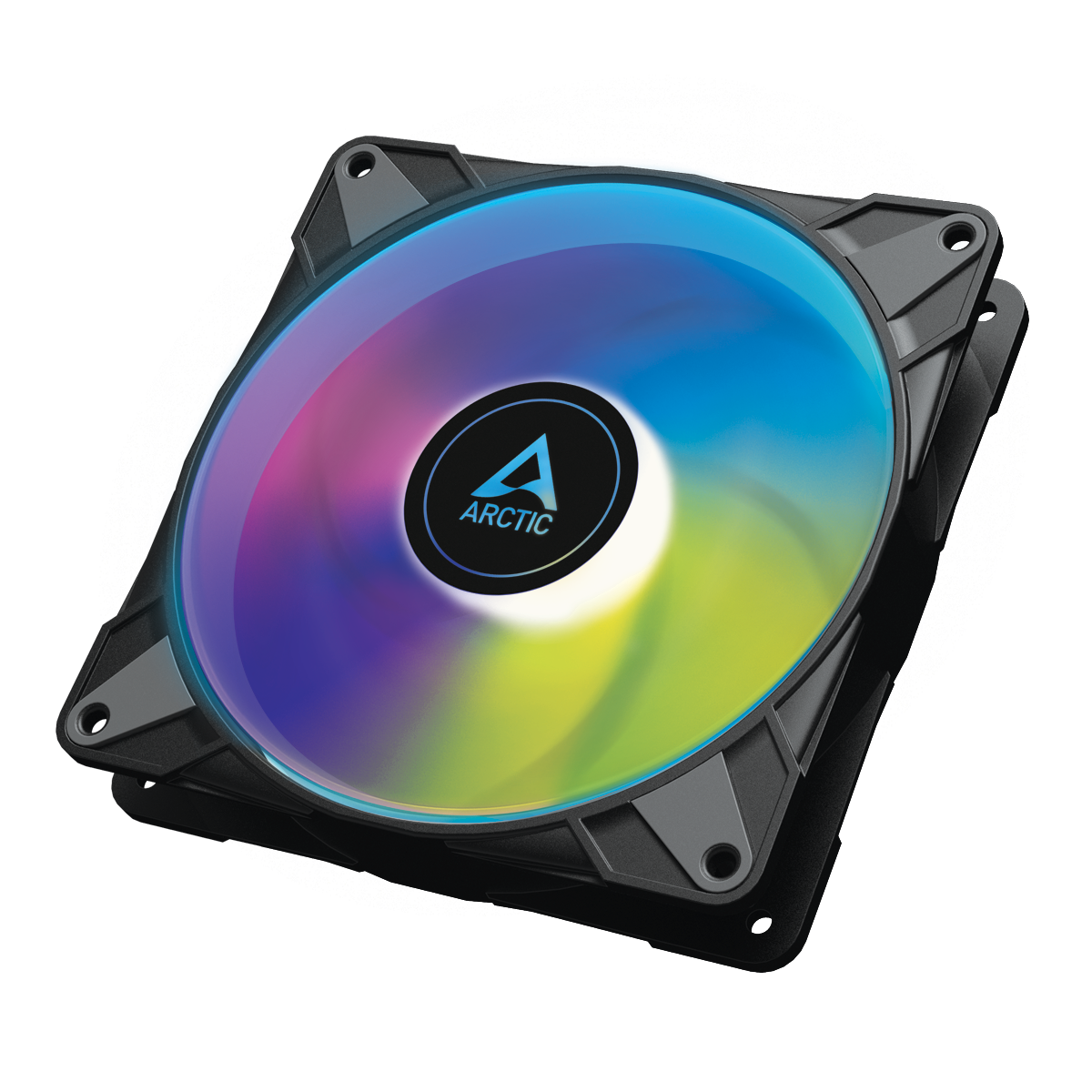 Ventilator Arctic "P14 PWM PST A-RGB", 140mm, 200 - 1900 RPM, FDB, 69.9 cfm, 3-Pin 5 V-DI-GND connector, negru, "ACFAN00239A"