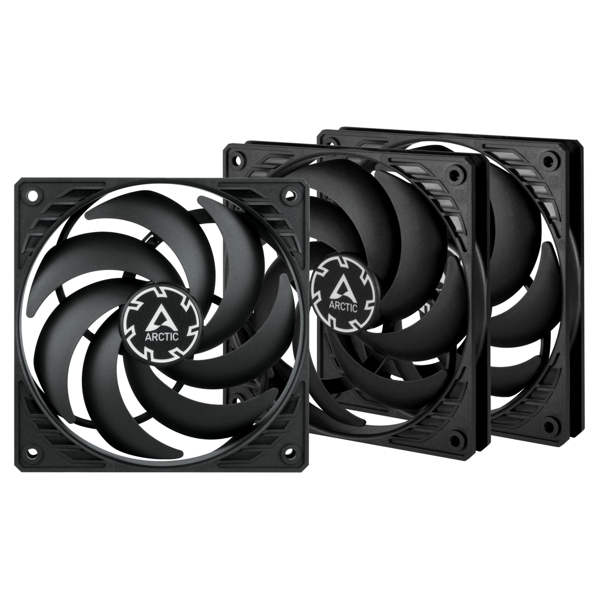 VENTILATOR Arctic PC, P12 SLIM PWM PST - 3 Pack,