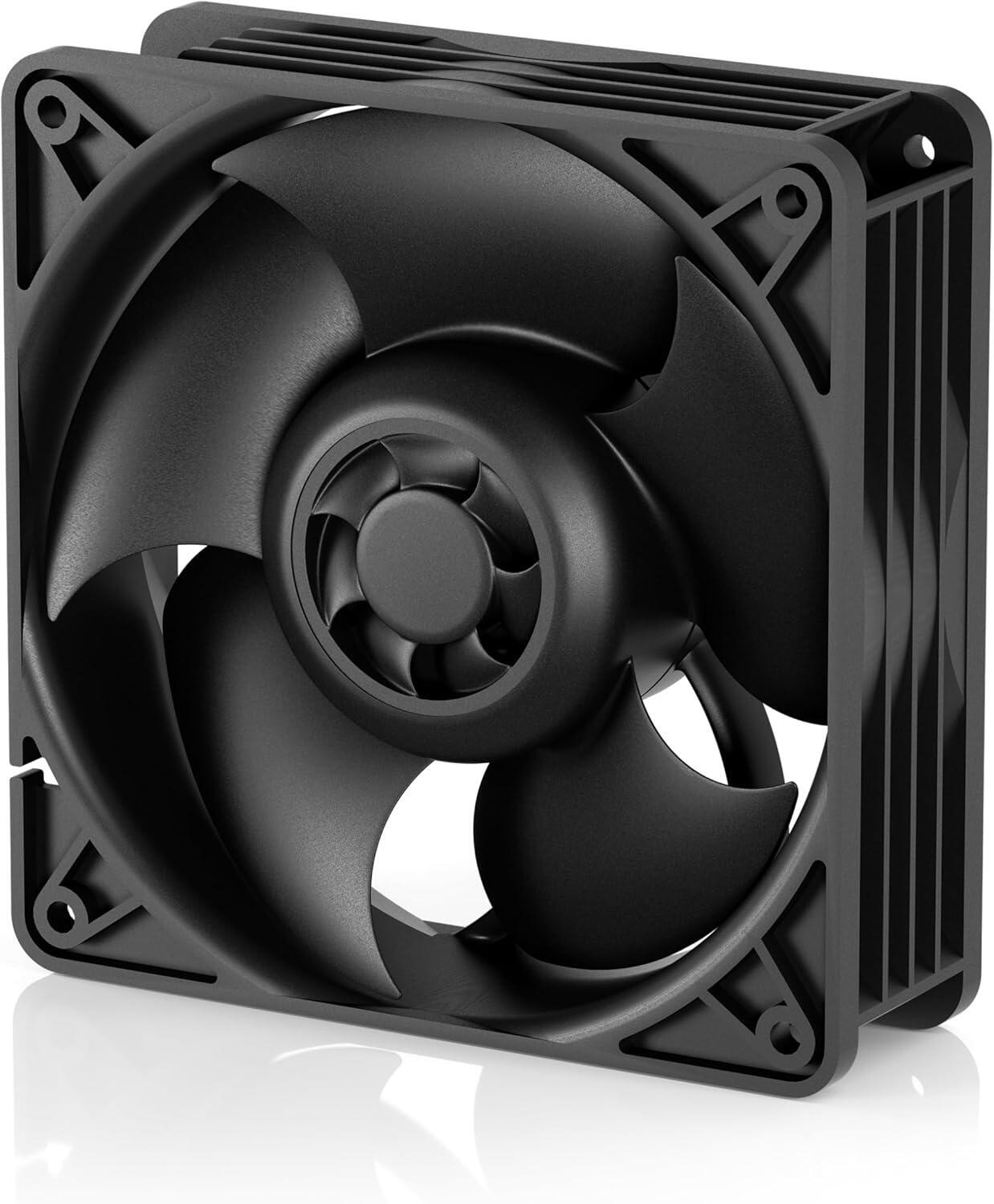 Ventilator Arctic "S12038-4K", 120mm, 600-4000 RPM, FDB, 106 cfm, , 4pin, negru, "ACFAN00296A" - 4895213704694