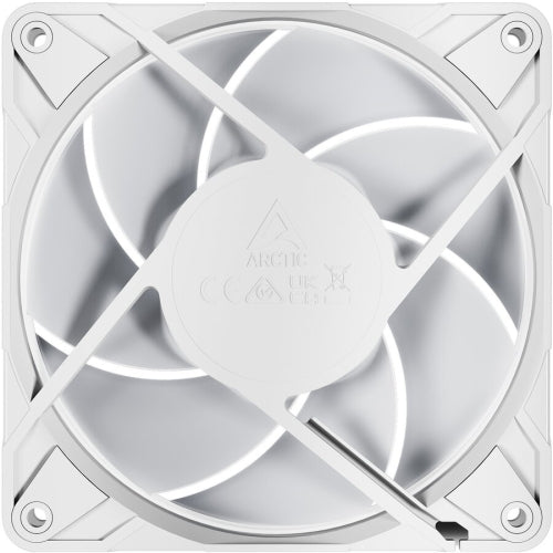 Ventilator Arctic "P12 Pro A-RGB (White)", 120mm, 600 - 3000 RPM, FDB, 77 cfm, 4-Pin Fan Plug + 4-Pin Socket, lungime cablu 400 mm + 80 mm Daisy-Chain, alb, "ACFAN00311A" - 4895265000133