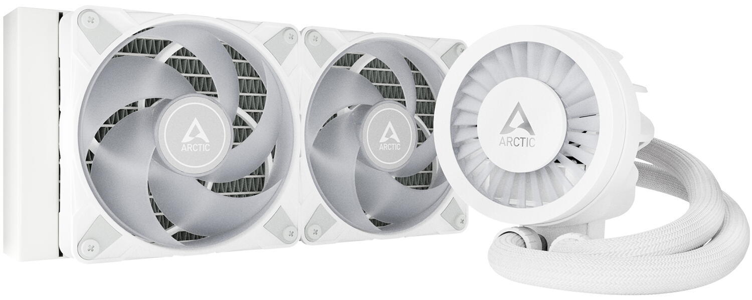 COOLER Arctic "Liquid Freezer III 280ARGB", racire lichid, skt. Intel LGA1700, AMD AM5/AM4,radiator aluminiu, pompa 2800rpm, fan 2x140mm,1900rpm,4-pin PWM,ARGB, alb "ACFRE00151A"